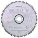 Lame de scie circulaire au carbure metabo hw / ct 315x30 96 fz / tr5 628092000 315 x 30 x 2 mm nombre ...