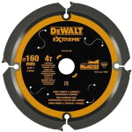 Lame de scie circulaire dewalt pcd 160 / 20 mm 4z dt1470 - qz