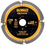 Lame de scie circulaire dewalt pcd 190 / 30 mm 4z dt1472 - qz