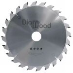 Lame de scie circulaire hm d. 150 x al. 20 x �p. 2, 6 / 1, 6 mm x z24 alt pour bois - diamwood
