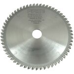 First italia - lame de scie circulaire hm d. 216 x al. 30 x p. 3, 0 mm x z60 tp neg pour alu / bois ...