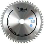 Diamwood - lame scie circulaire universelle hm pour bois - scie table, combin�e toupie scie - diam�tre ...