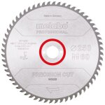 Lame de scie circulaire hw / ct 250 x 30 x 2, 8 / 1, 8, nombre de dents 60, aff�tage en biseau altern�, ...
