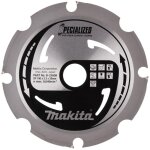 Lame de scie circulaire makita pour fibrociment 190 x 20 x 2, 3 mm - 4 dents Lame de scie circulaire makita pour fibrociment 190 x 20 x 2, 3 mm - 4 dents