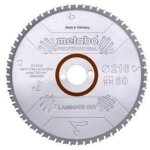 Lame de scie 'laminate cut - professional', 216x30 z60 fz / tz 0� (628442000) - metabo