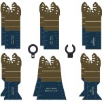 Lames de scie oscillantes de 14 pices, lames multi - outils pour bois et mtal, kits de lames multi ...