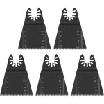 Lames de scie oscillantes, lot de 5, 65 mm, pour plastique, bois, m�tal, universelles fein multimaster, ...