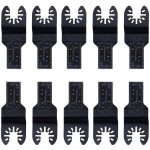 Lames de scie oscillantes standard 3 / 4  (lot de 10) pour black & decker, bosch, porter, craftsman, ...