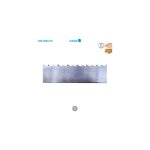 Lame scie � ruban acier sur mesure classic larg. 20 long. 3556 ep. 0, 5 pas (tpi) dc6