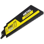 Lame de scie sabre dewalt longueur de coupe 102mm, pour m�tal, x 1 ( prix pour 1 )