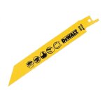 Lames scie sabre dewalt dt2346 - qz 152 mm 5 unit�s