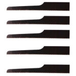 Lames de scie sabre pneumatique ? lot de 5 lames ? pour d�coupe pr�cise de bois dur et teck ? compatible ...