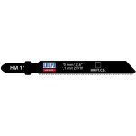 Lames de scie sauteuse bosch t118ahm - adaptes au mtal et acier inoxydable - hm 11 (jeu de 2)