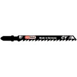 Lame de scie sauteuse, cv, 100mm, 4mm, t144d, pack de 5 5 pi�ces
