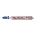 Fp - lame de scie sauteuse inox t 118 ehm longueur totale 83 mm pas de dent 1, 4 mm tles inox 3 pices ...