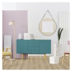 Gerflor - lame de sol pvc clipsable effet bois meadow spring honey 2. 10 m