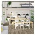 Gerflor - lame de sol pvc clipsable sous couche intgre effet bois madina taupe 2. 00 m