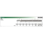 Lame suprieure / infrieure ikra pour taille - haie bht 60 043889