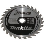 Lame tct pl sil 165 / 20 / 28 bois makita b - 33009