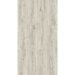 Lame vinyle rigide clipsable avec sous couche int�gr�e - deauville ch�ne blanchi