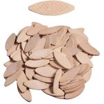 Lamelles d'assemblage, lamelle bois de 100 pi�ces pour les menuisiers et les projets de bricolage
