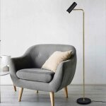 Lampadaire 1xgu10 max 5w laiton mat - trio - marley 44389807 44389807 44389807 44389807 44389807