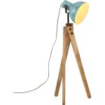 Lampadaire 25 w bleu dlav 45x45x120 cm e27 vidaxl