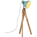 Lampadaire 25 w bleu d�lav� 45x45x120 cm e27 vidaxl