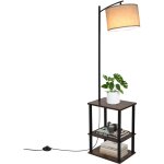 Puluomis - lampadaire � 3 niveaux, lampadaire, �clairage int�rieur e27 pour chambre � coucher, salon, ...