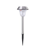 Lampadaire en acier de lumi�re de jardin solaire led
