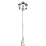 Lampadaire lampadaire en aluminium candlabre lampe de jardin lampe de chemin de terrasse lampe d'extrieur ...