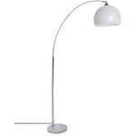 Lampadaire arc geda en marbre blanc avec abat - jour boule, hauteur 185 cm - design élégant, livraison ... Lampadaire arc geda en marbre blanc avec abat - jour boule, hauteur 185 cm - design élégant, livraison ...