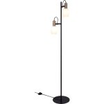 Nordlux - lampadaire arild mtal noir, h. 140 - ip20 - e14 / intrieur