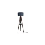 Lampadaire en bois mod�le 1 gris anthracite
