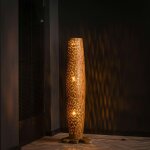 Lampadaire en bois de teck recycl 145 cm java