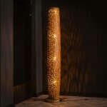 Lampadaire en bois de teck recyclé 184 cm java Lampadaire en bois de teck recyclé 184 cm java