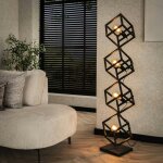 Lampadaire design avec cubes en m�tal ralf