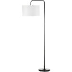 Lampadaire design fred noir et blanc
