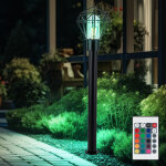Lampadaire dimmable avec tlcommande lampe de terrasse lumire extrieure lampe de chemin led industrielle ...