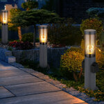 Lampadaire avec douille lampe à douille anthracite colonne à douille en acier inoxydable avec lumière, ... Lampadaire avec douille lampe à douille anthracite colonne à douille en acier inoxydable avec lumière, ...