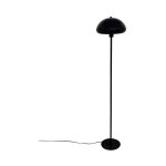 Lampadaire droit champignon  savio  140cm noir