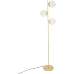 Atmosphera - lampadaire  boules dores col, hauteur 162 cm