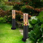 Lampadaire lampadaire clairage extrieur lampadaire fume cuivre extrieur lampadaire de jardin, plastique ...