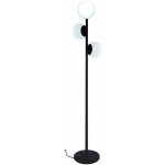 Lampadaire ext filaire globy gris anthracite acier h175cm