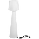 Lampadaire ext filaire lady blanc poly�thyl�ne h150cm