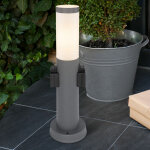 Lampadaire ext�rieur douilles d'�clairage de jardin base en acier inoxydable spot lampadaire globo 3158ak ...