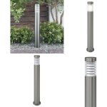 Lampadaire d'extrieur acier inoxydable - lampadaire exterieur - clairage extrieur - luminaire jardin ...