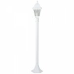 Lampadaire extrieur brilliant nissie blanc e27 - 60w
