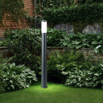 Lampadaire extérieur éclairage de jardin lampadaire éclairage de chemin acier inoxydable anthracite opale, ... Lampadaire extérieur éclairage de jardin lampadaire éclairage de chemin acier inoxydable anthracite opale, ...
