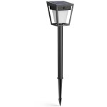 Lampadaire d'ext�rieur solaire philips led 929004632001 nissa led led int�gr�e 1. 8 w noir y637953